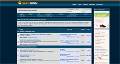 Desktop Screenshot of forums.gamegrin.com