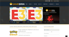 Desktop Screenshot of gamegrin.com